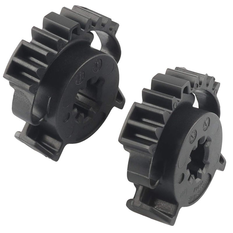 TeileHaus 2PCS HVAC Heater Blend Door Actuator Gear Kit Compatible with Jeep, Dodge - 2011 2012 2013 2014 2015 2016 2017 2018 Grand Cherokee, Durango - Replaces 68214880AA, 926-133, t6247 - Image 1